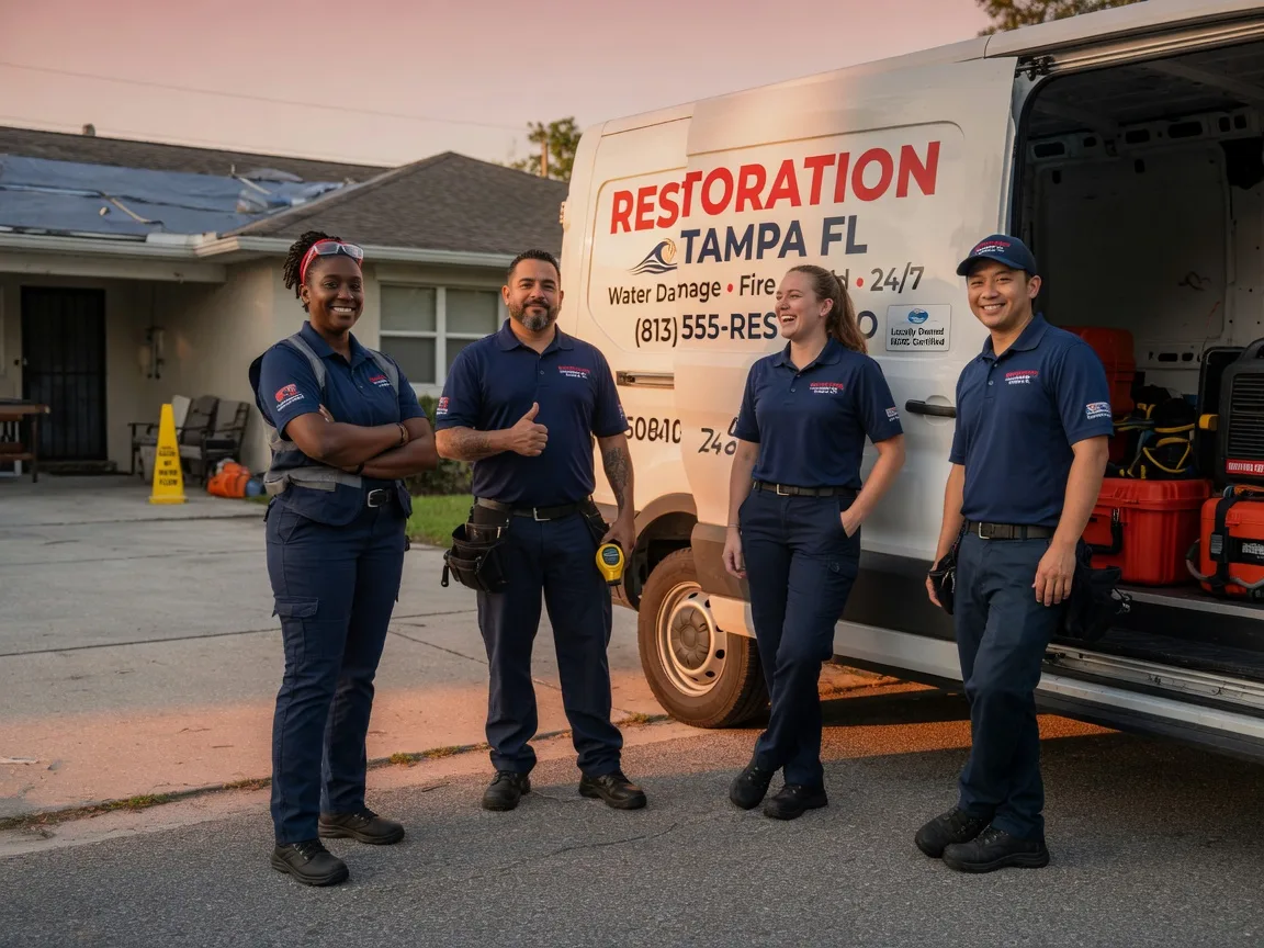 Water Damage Restoration company in Cadogan, PA